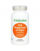 Zink bisglycinaat 15mg en koper 250mcgOverig gezondheidsproducten8717056140483