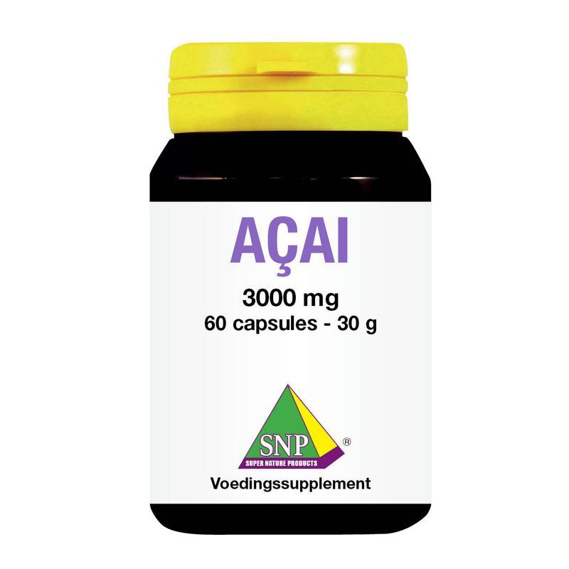 Acai 3000 mgOverig gezondheidsproducten8718591426919