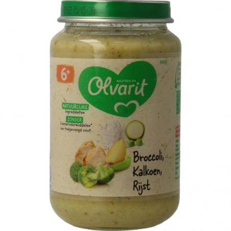 Broccoli kalkoen rijst 6M00Baby/peuter voeding5900852926358