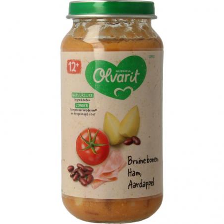 Bruine bonen ham aardappel 12M02Baby/peuter voeding5900852926471