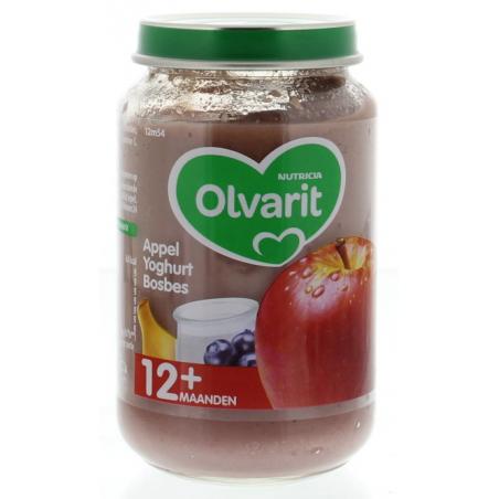 Appel yoghurt bosbes 12M54Baby/peuter voeding8591119003065