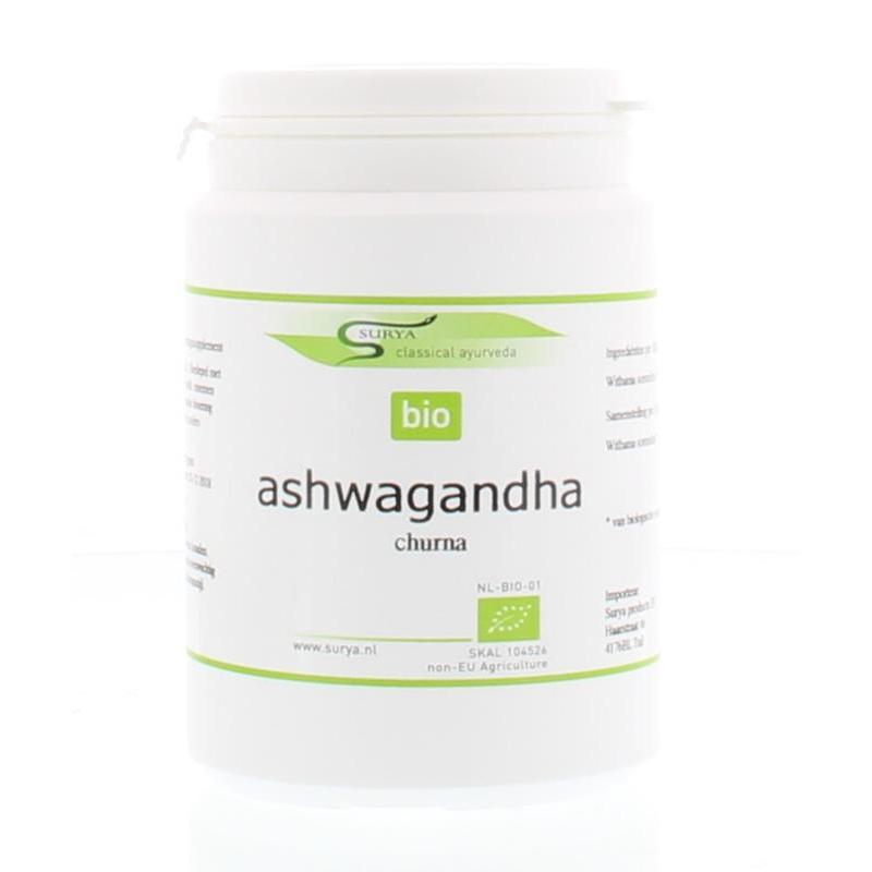 Ashwagandha churna bioAyurveda8717496089168