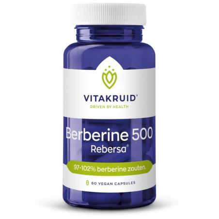 Berberine 500 Rebersa 97-102% berberine zoutenOverig vitaminen/mineralen8717438691718