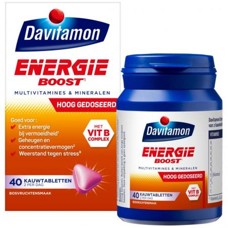 Energie boost bosvruchtenOverig vitaminen/mineralen8710537041200