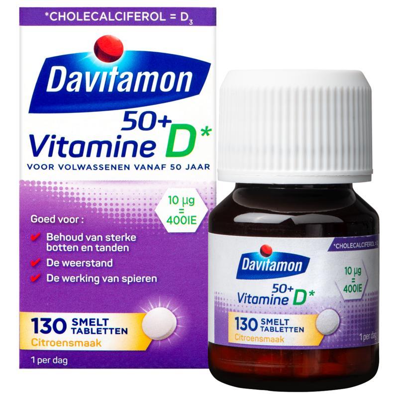 Vitamine D 50+ smelttabletOverig vitaminen/mineralen8710537041170