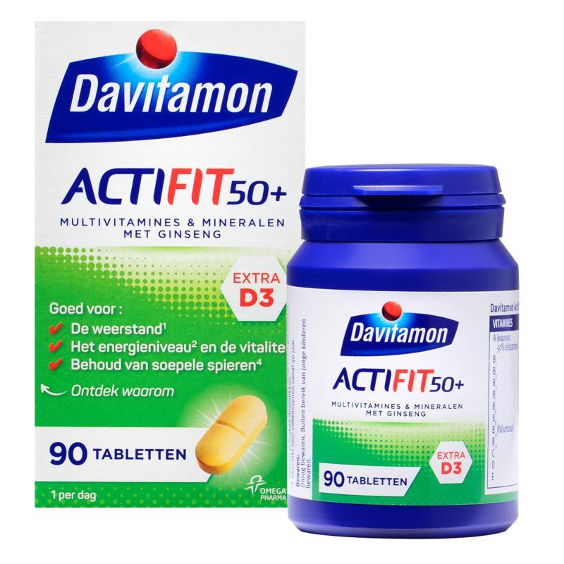 Actifit 50+Overig vitaminen/mineralen8710537041224