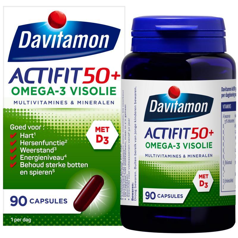 Actifit 50+ omega 3Overig vitaminen/mineralen8710537041231