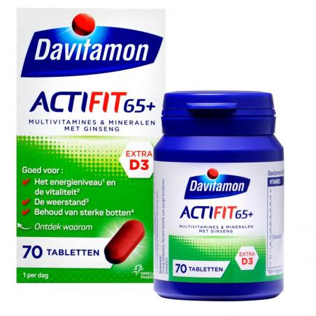 Actifit 65+Overig vitaminen/mineralen8710537041217