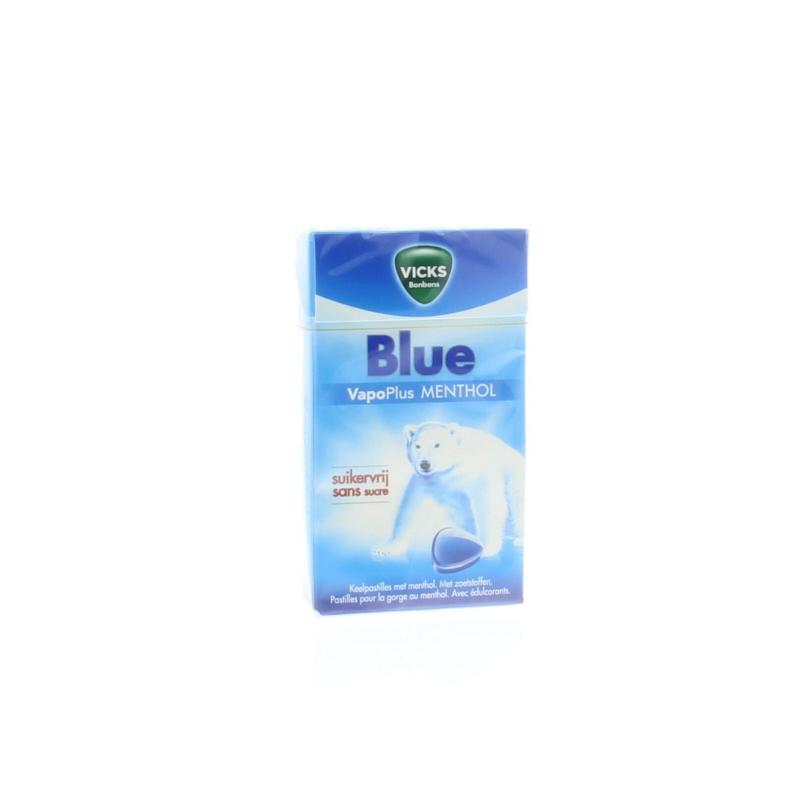 Blue menthol suikervrij boxSnoepgoed suikervrij4030300022613