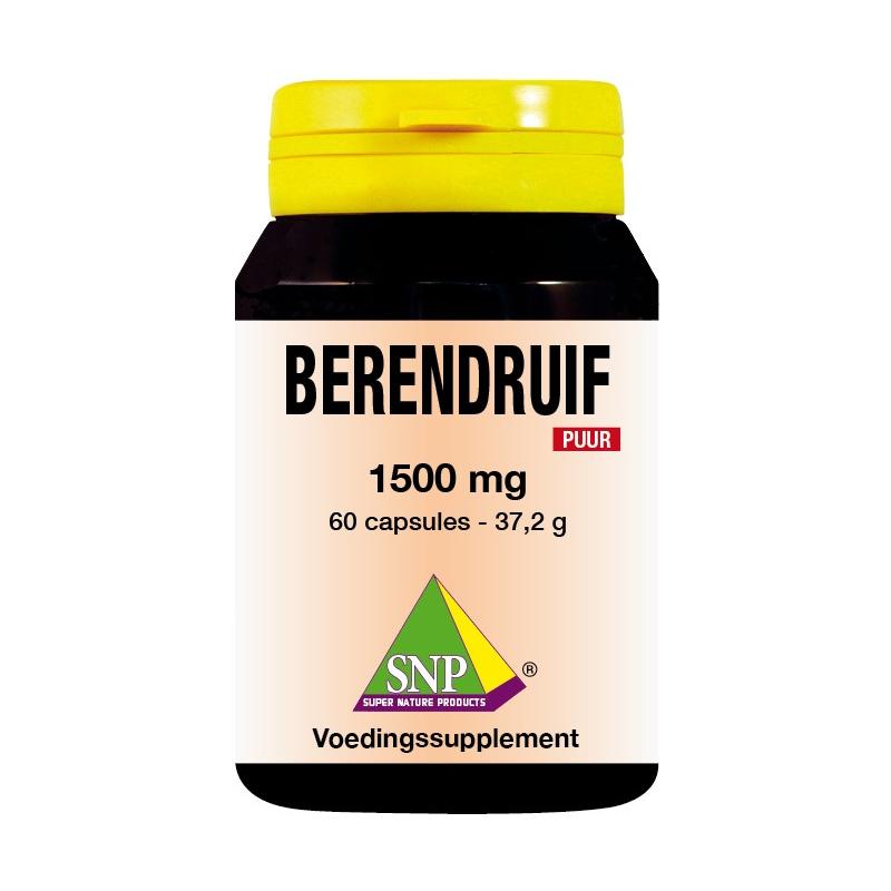 Berendruif 1500 mg puurOverig gezondheidsproducten8718591422355