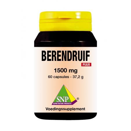 Berendruif 1500 mg puurOverig gezondheidsproducten8718591422355