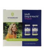 Multi dag & nacht vrouw 2 x 30 tablettenVitamine multi8717438691107