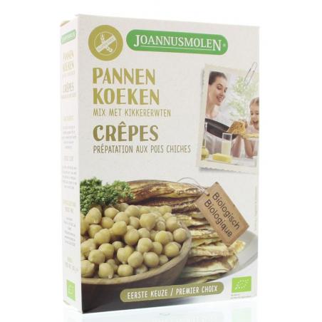 Pannenkoeken mix met kikkererwt bioVoeding8713445040259