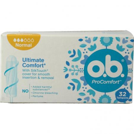 Tampons procomfort normalDamesverband/tampons3574661624860