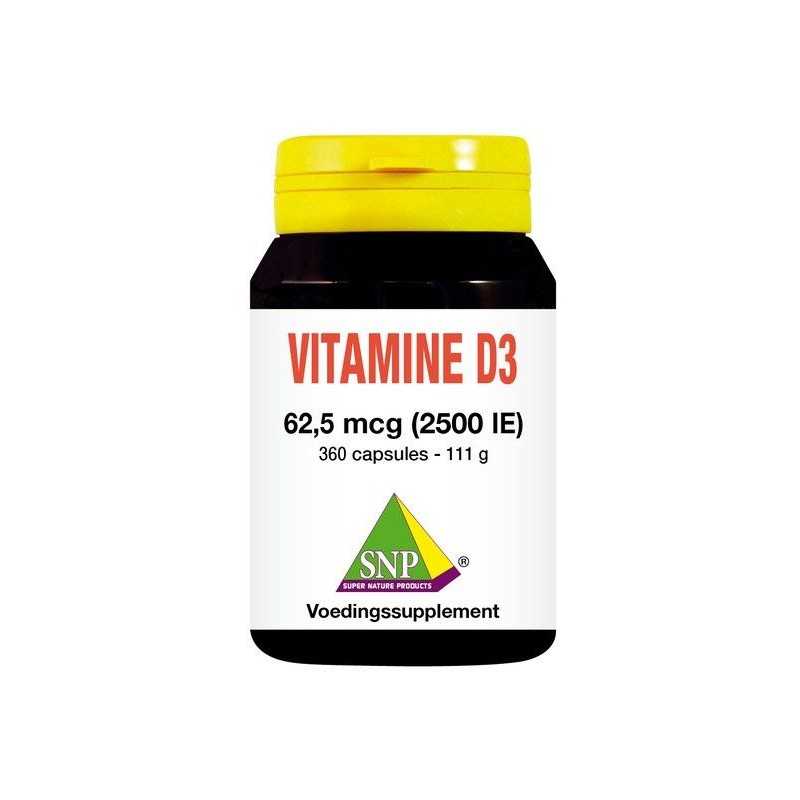 Vitamine D3 2500IEVitamine enkel8718591422737