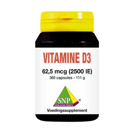 Vitamine D3 2500IEVitamine enkel8718591422737