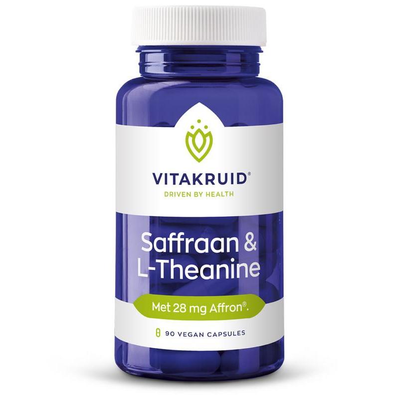 Saffraan 28mg (Affron) & L-TheanineOverig gezondheidsproducten8717438692180