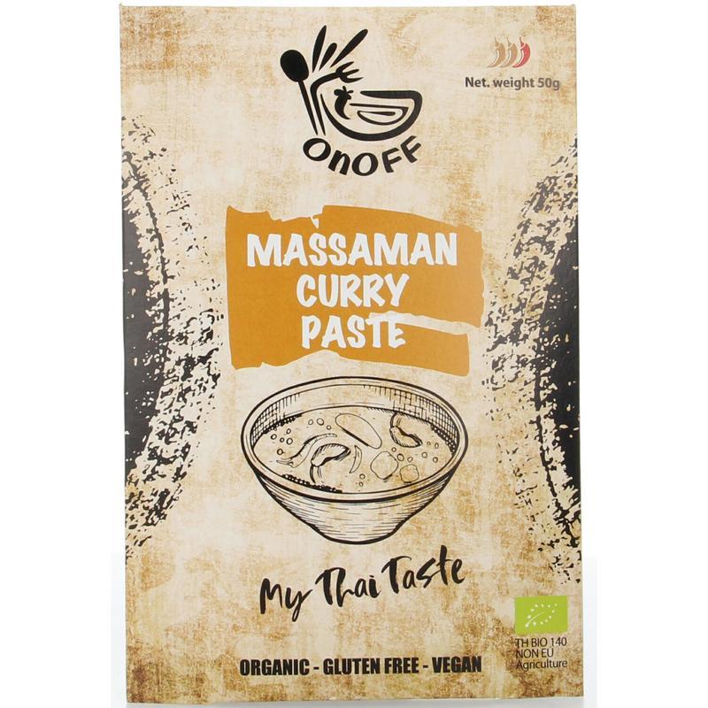 Thaise massaman currypasta bioVoeding8718421610044