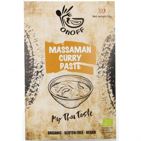 Thaise massaman currypasta bioVoeding8718421610044