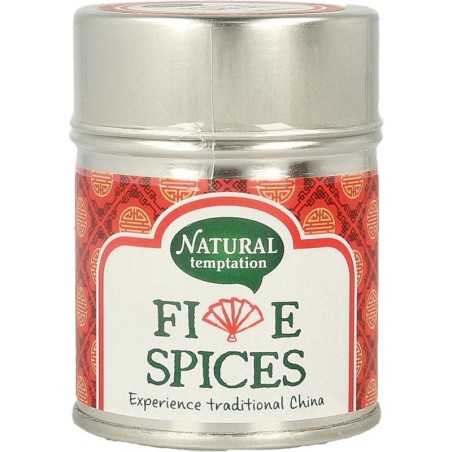 Five spices blikje natural spices bioKruiden8711743550845