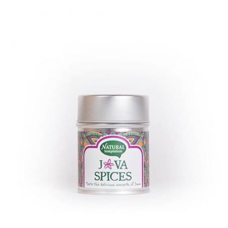 Java spices blikje natural spices bioKruiden8711743550890