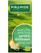 Groene thee perzik vlierbloesem bioKoffie/thee8711812421557