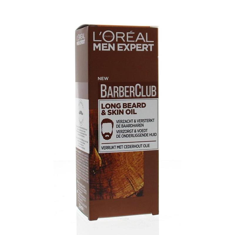 Barber club long beard & skin oilOverig cosmetica3600523526123