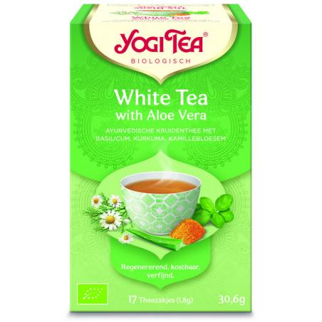 White tea with aloe vera bioKoffie/thee4012824404335