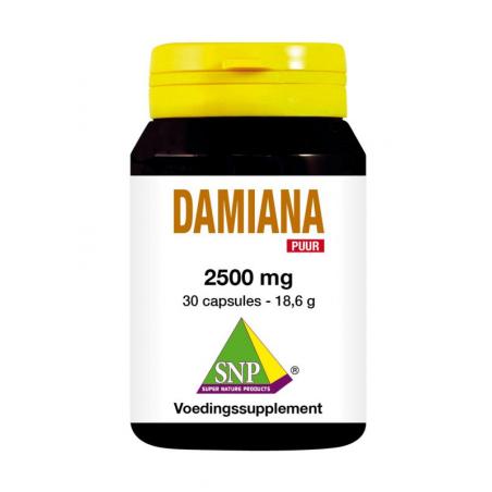 Damiana extract 2500 mg puurOverig gezondheidsproducten8718591423857