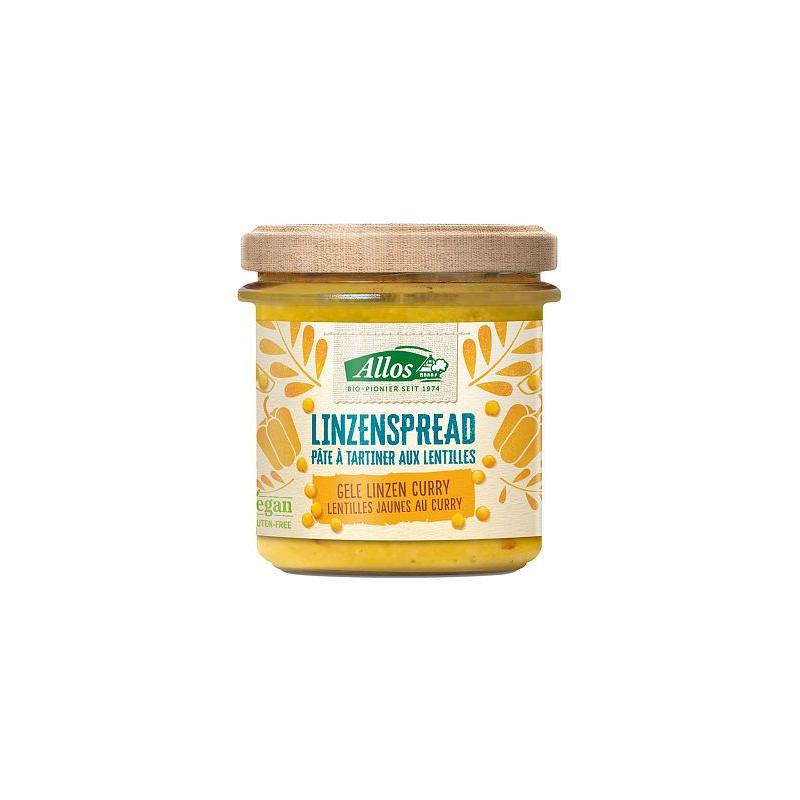 Linzenspread gele curry bioVoeding4016249173913