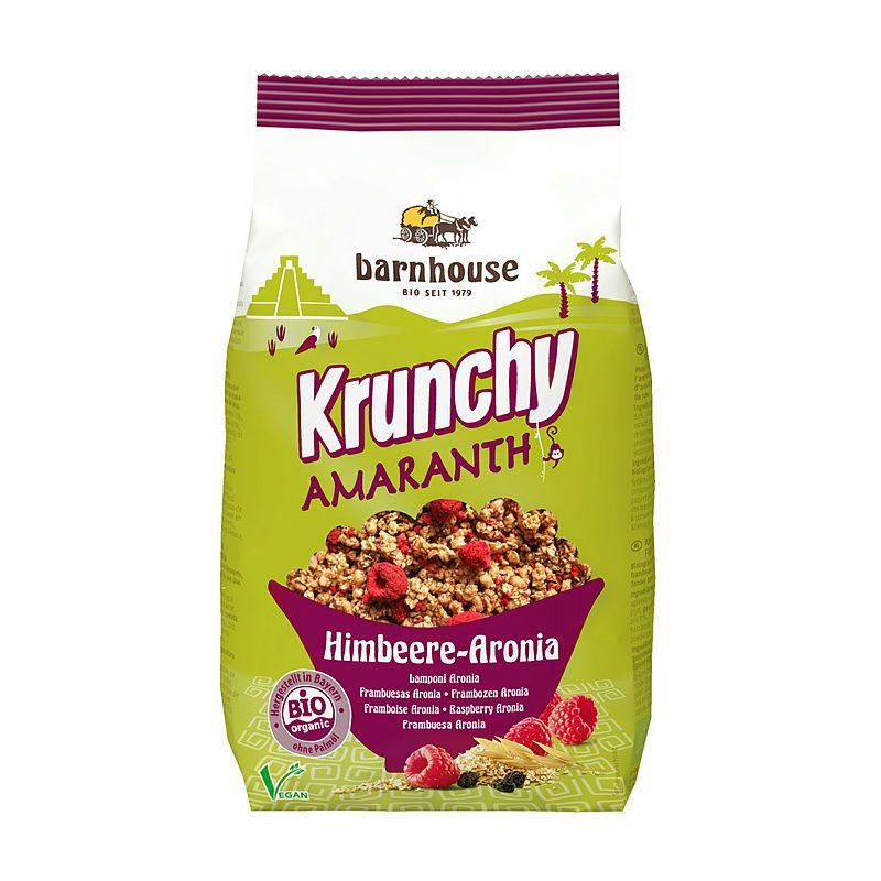 Krunchy amaranth framboos aronia bioVoeding4021234101208