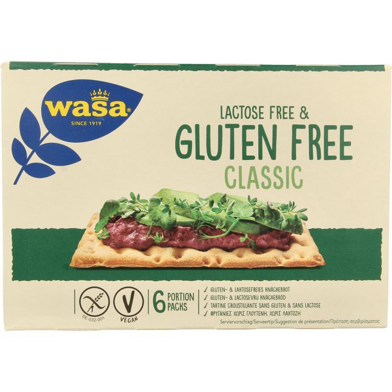 Zweeds knackebrood classic glutenvrij 6 x 40 gramOverig reform/levensmiddelen7300400481823