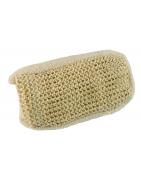 Scrub handschoen dubbelzijdig sisal katoenSponzen/borstels8028514000363