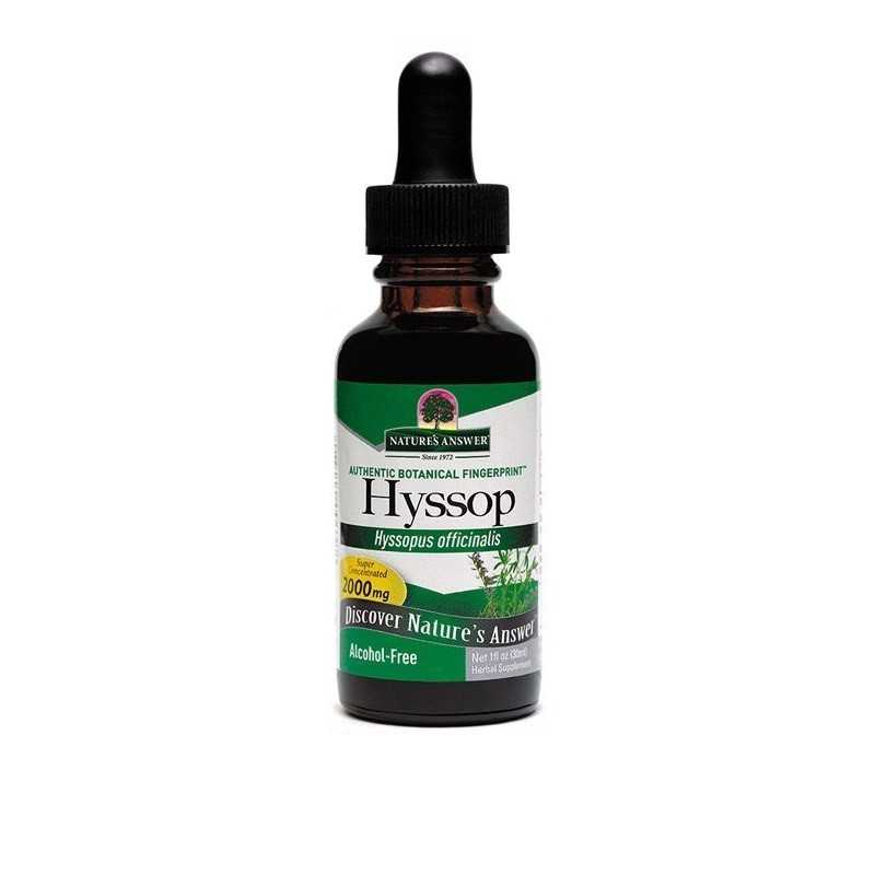 Hyssop extract alcoholvrijOverig gezondheidsproducten083000006388