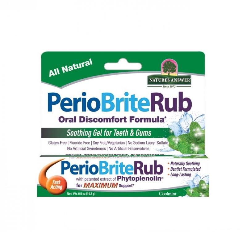 PerioBrite Rub tandvleesgel 22 kruiden Q10Overig mondverzorging083000016424