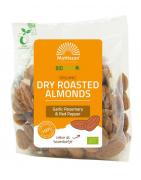 Organic roasted almonds garlic rosem & red pep bioVoeding8720791841249