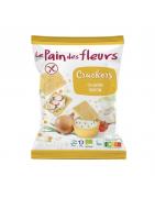 Salty snack uiencrackers glutenvrij bioVoeding3380380096440