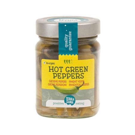 Groene pepers hot bioVoeding8713576001242