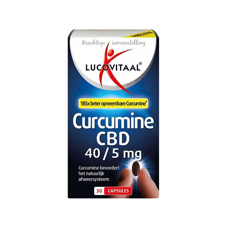 Curcumine CBD 40/5mgOverig gezondheidsproducten8713713024356