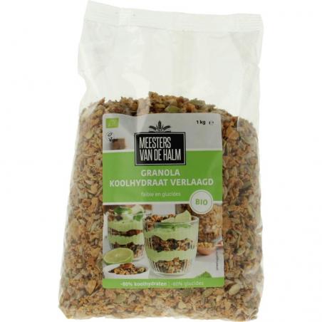 Granola koolhydraat verlaagd bioVoeding8714266000958