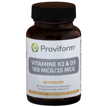 Vitamine K2 180mcg & D3 25mcgVitamine multi8717677122707