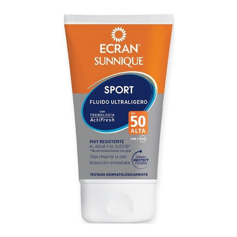 Sunnique sport facial cream SPF50In de zon8411135483255