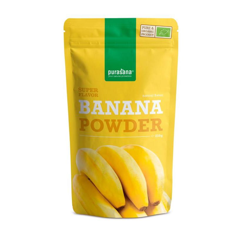 Bananen poeder vegan bioVoeding5400706613859