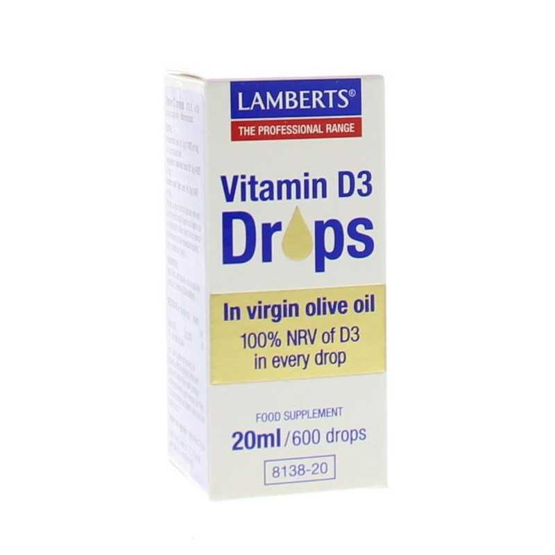 Vitamine D3 druppelsVitamine enkel5055148412807