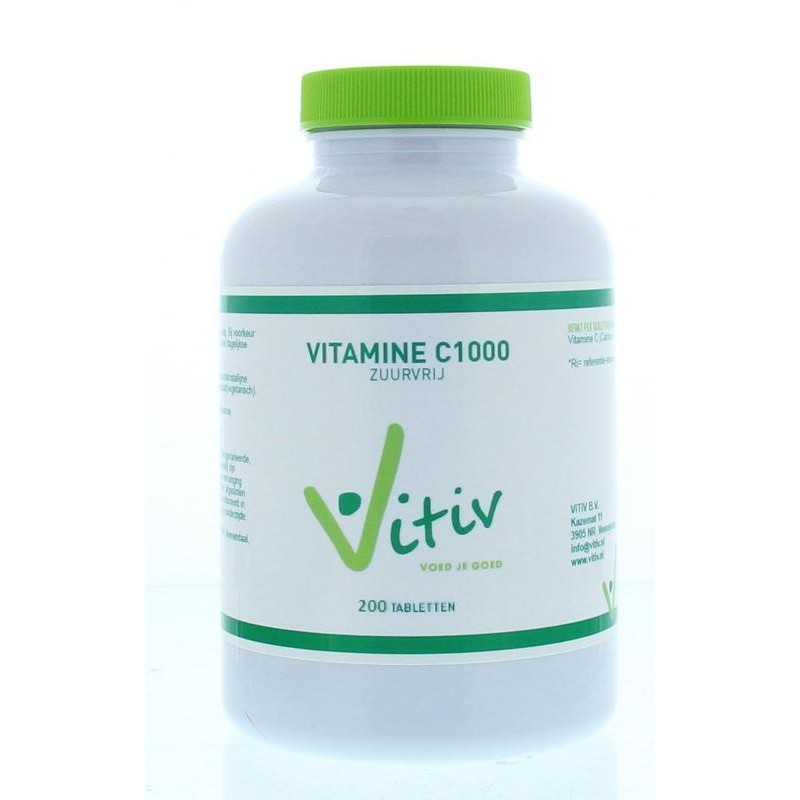 Vitamine C1000 zuurvrijVitamine enkel8719128701059