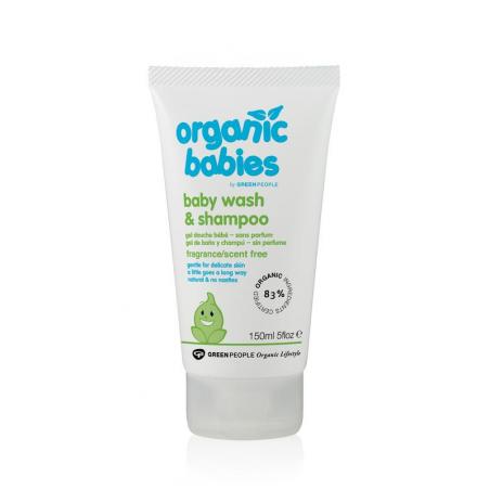 Organic babies baby wash & shampoo scent freeBaby/peuter verzorgend5034511005280