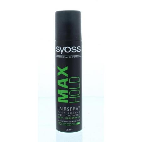 Hairspray max hold miniStyling5410091753733