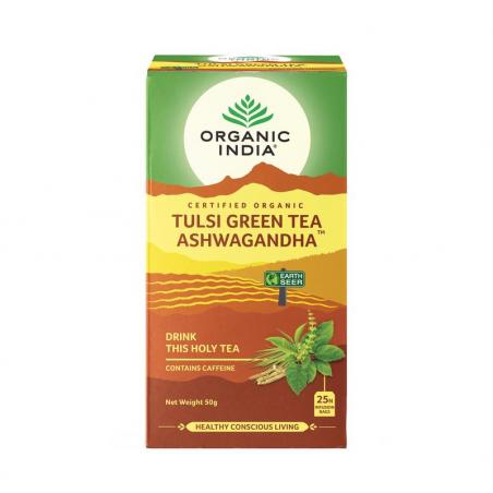 Tulsi green ashwagandha bio theeKoffie/thee801541514892