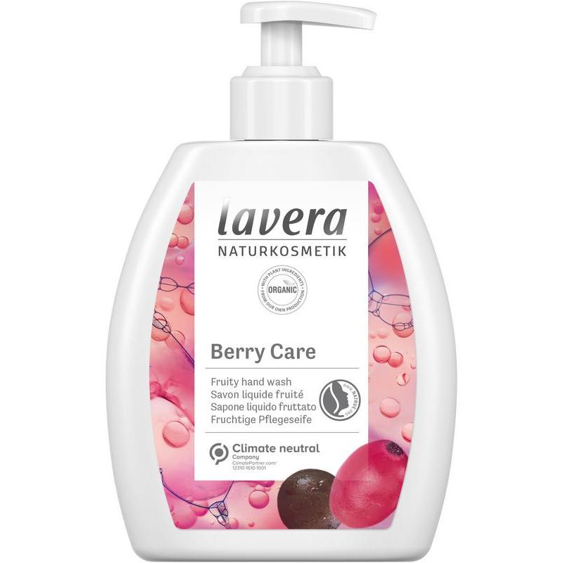 Handzeep/savon liquide berry care bio EN-FR-IT-DEZeep4021457632893