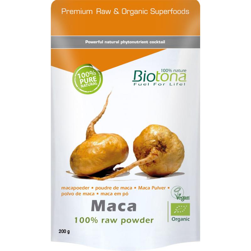 Maca raw powder bioVoeding5412360007493